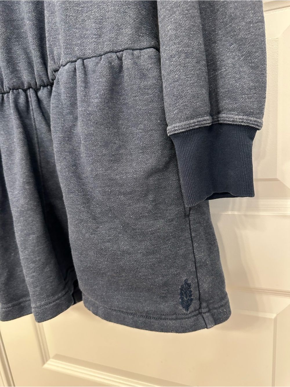 Free People Such a Flirt Romper size XS Midnight Navy - Picture 2 of 6